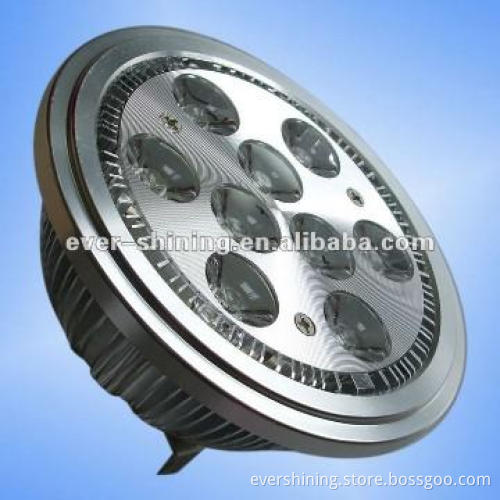 high lumens 9w ar111 led g53 230v approved ce,rohs